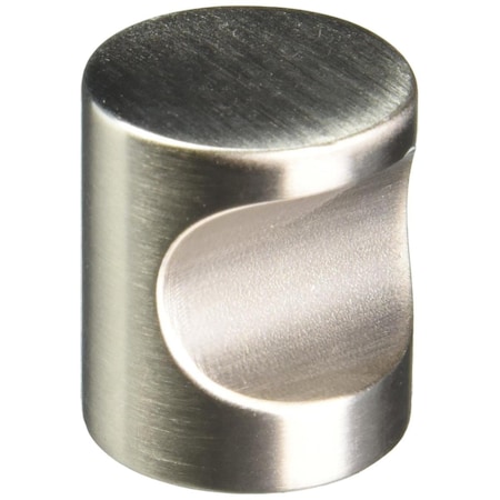 Patioplus Modern Finger Cabinet Pull, Satin Nickel - Large PA3860023